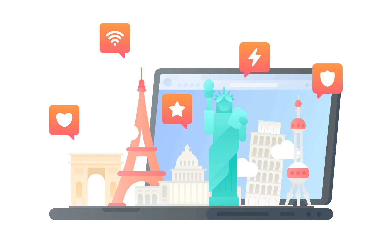 在意大利连接到中国vpn - 光电加速器